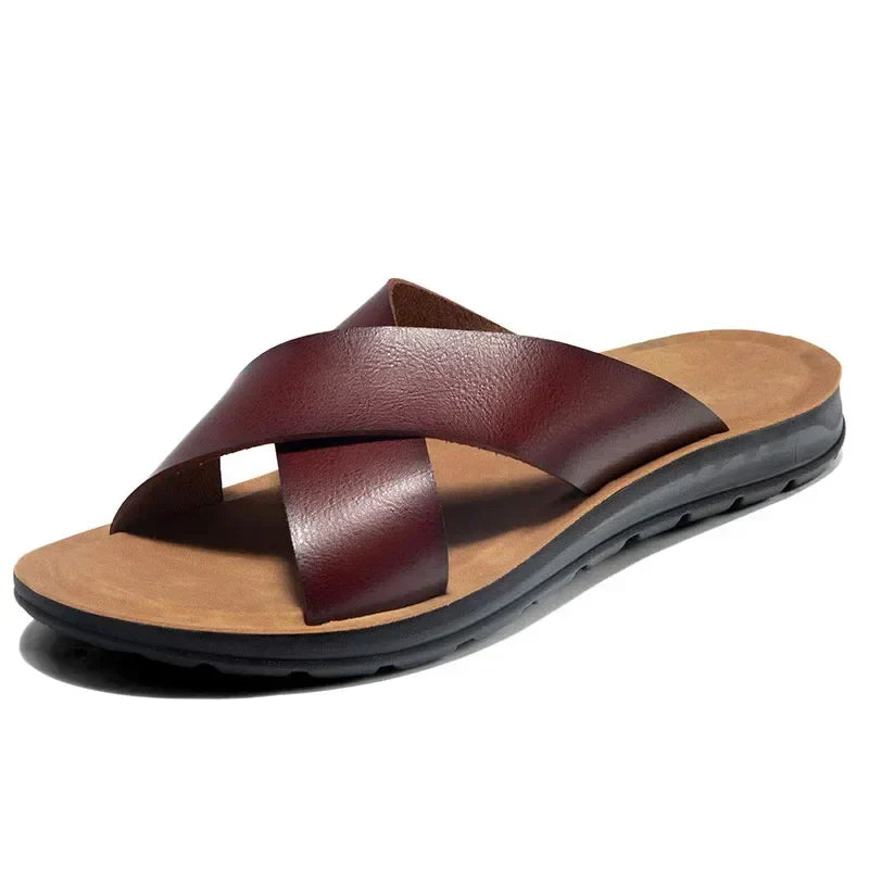 Italian Men's Slide Sandals