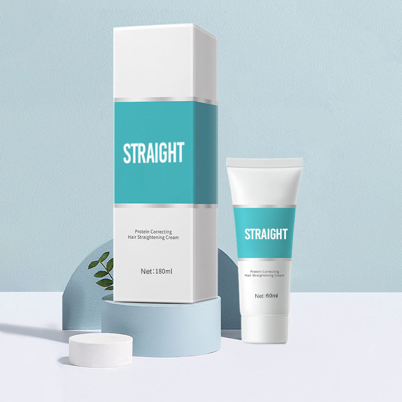 Keratin Straightening Cream - Anti-Frizz Hair Care