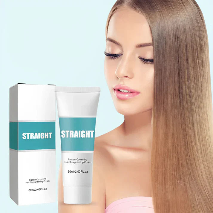Keratin Straightening Cream - Anti-Frizz Hair Care