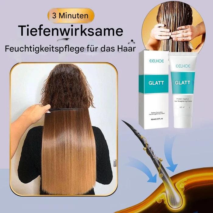 Keratin Straightening Cream - Anti-Frizz Hair Care