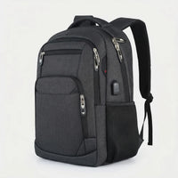 Large-Capacity Travel Backpack with Multiple Compartments
