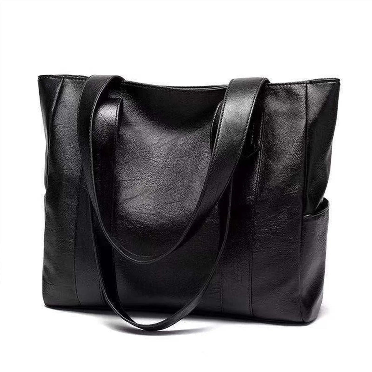 Large-Capacity Vintage Tote Bag