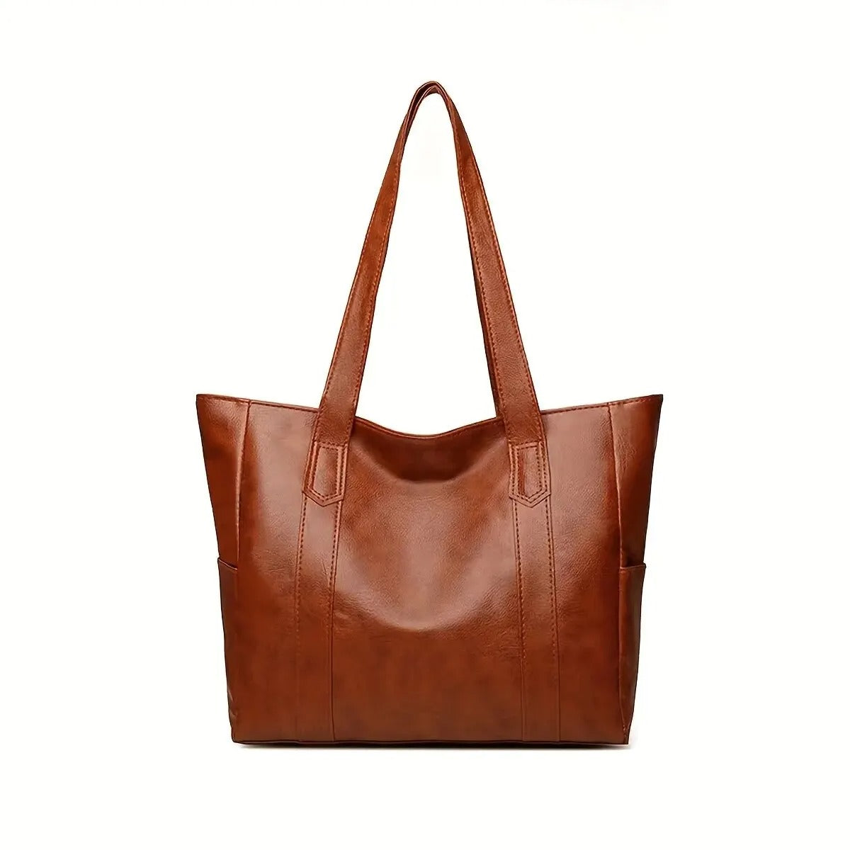 Large-Capacity Vintage Tote Bag