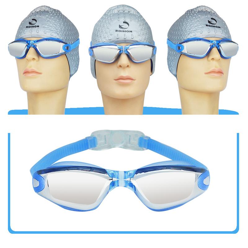 Leak-Proof Anti-Fog UV-Protection Triathlon Swim Goggles