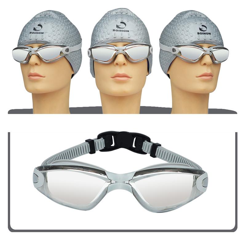Leak-Proof Anti-Fog UV-Protection Triathlon Swim Goggles