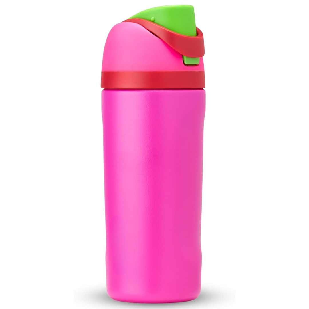 Leak-Proof Insulated Stainless Steel Water Bottle with Straw
