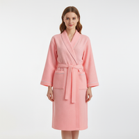 Lightweight Waffle Weave Robe