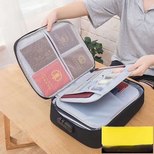 Lockable Waterproof Document Storage Case