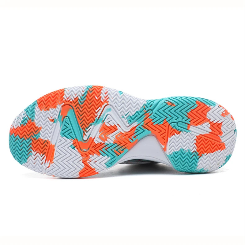 Men's Bold Graphic Court Sneakers for Dynamic Play