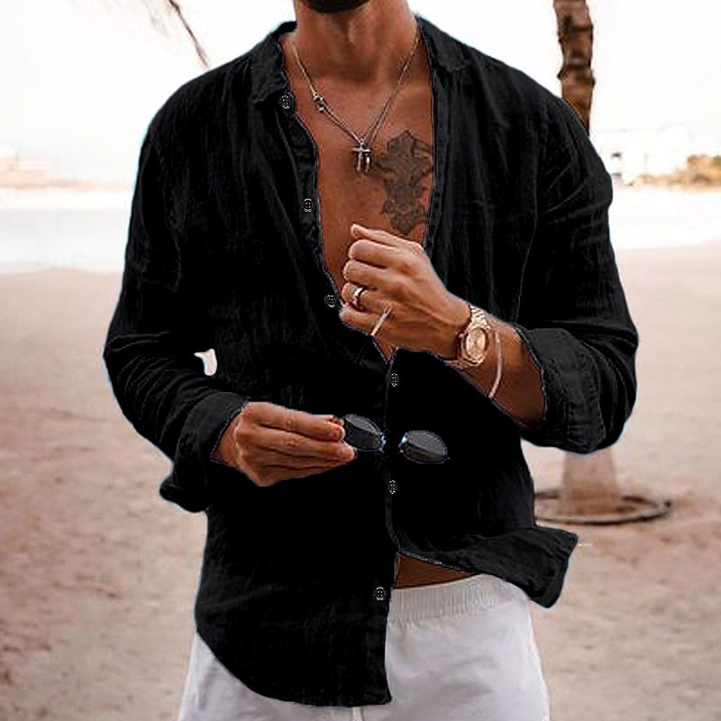 Men's Breathable Lightweight Summer Shirt