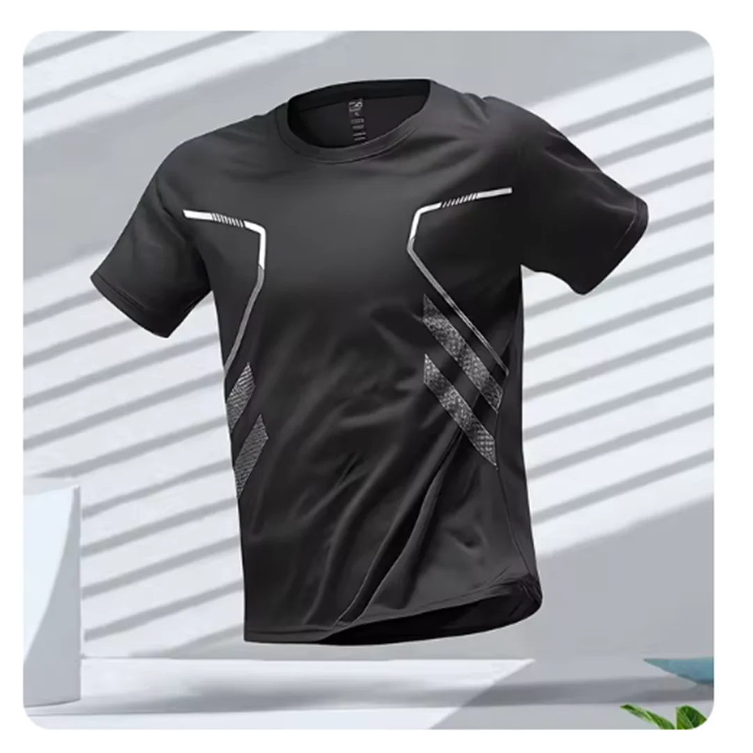 Men's Breathable Quick-Drying Sports T-Shirt for Training