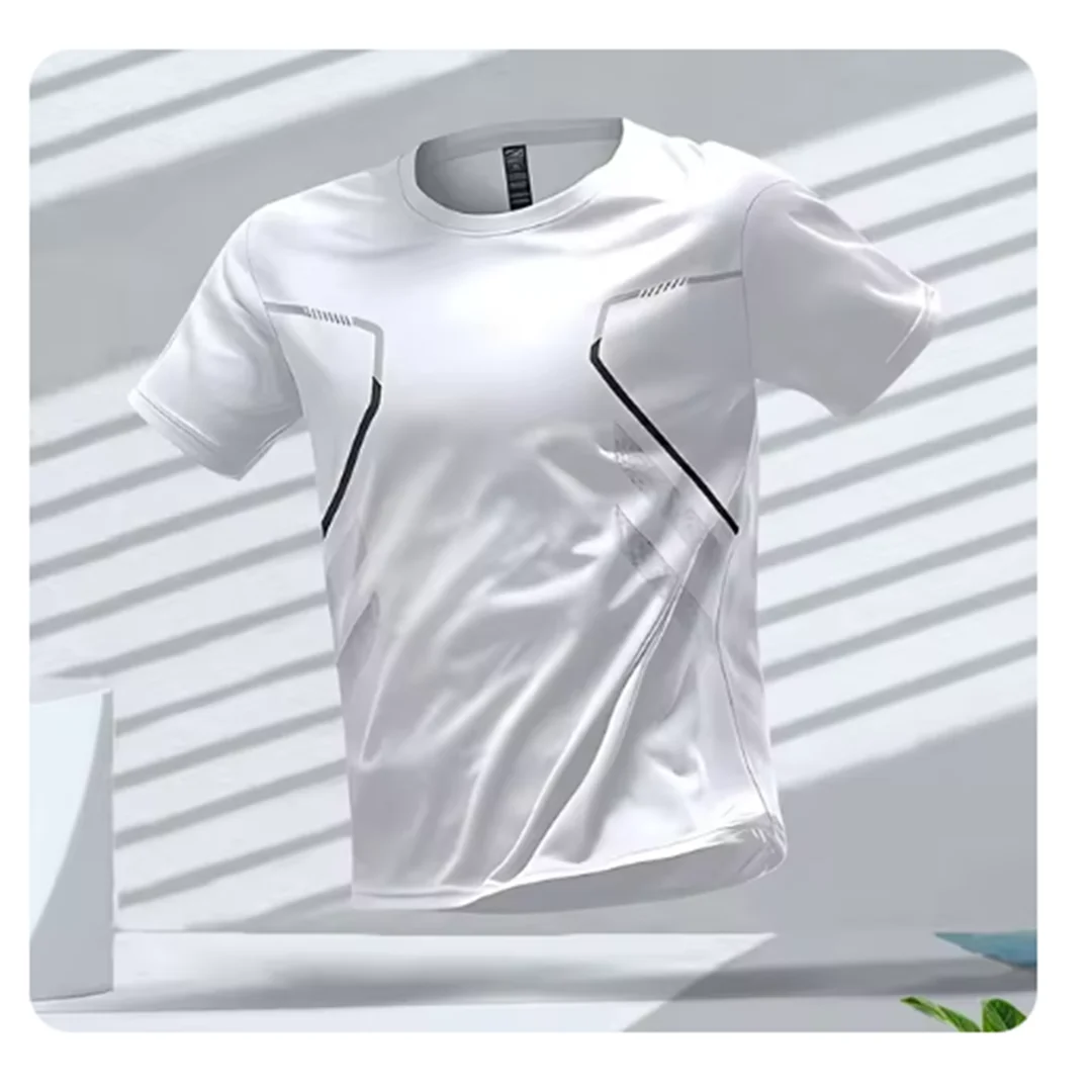 Men's Breathable Quick-Drying Sports T-Shirt for Training
