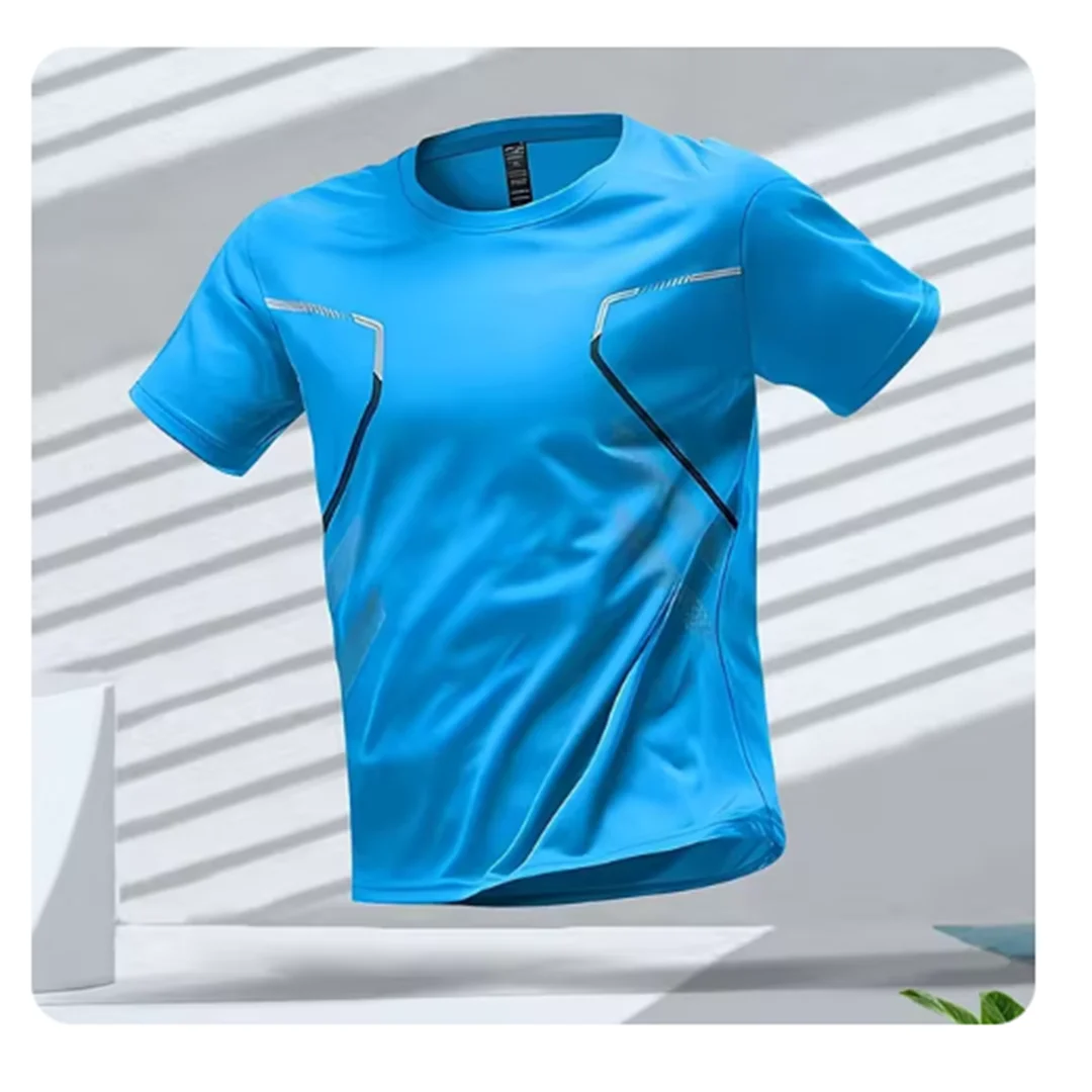 Men's Breathable Quick-Drying Sports T-Shirt for Training