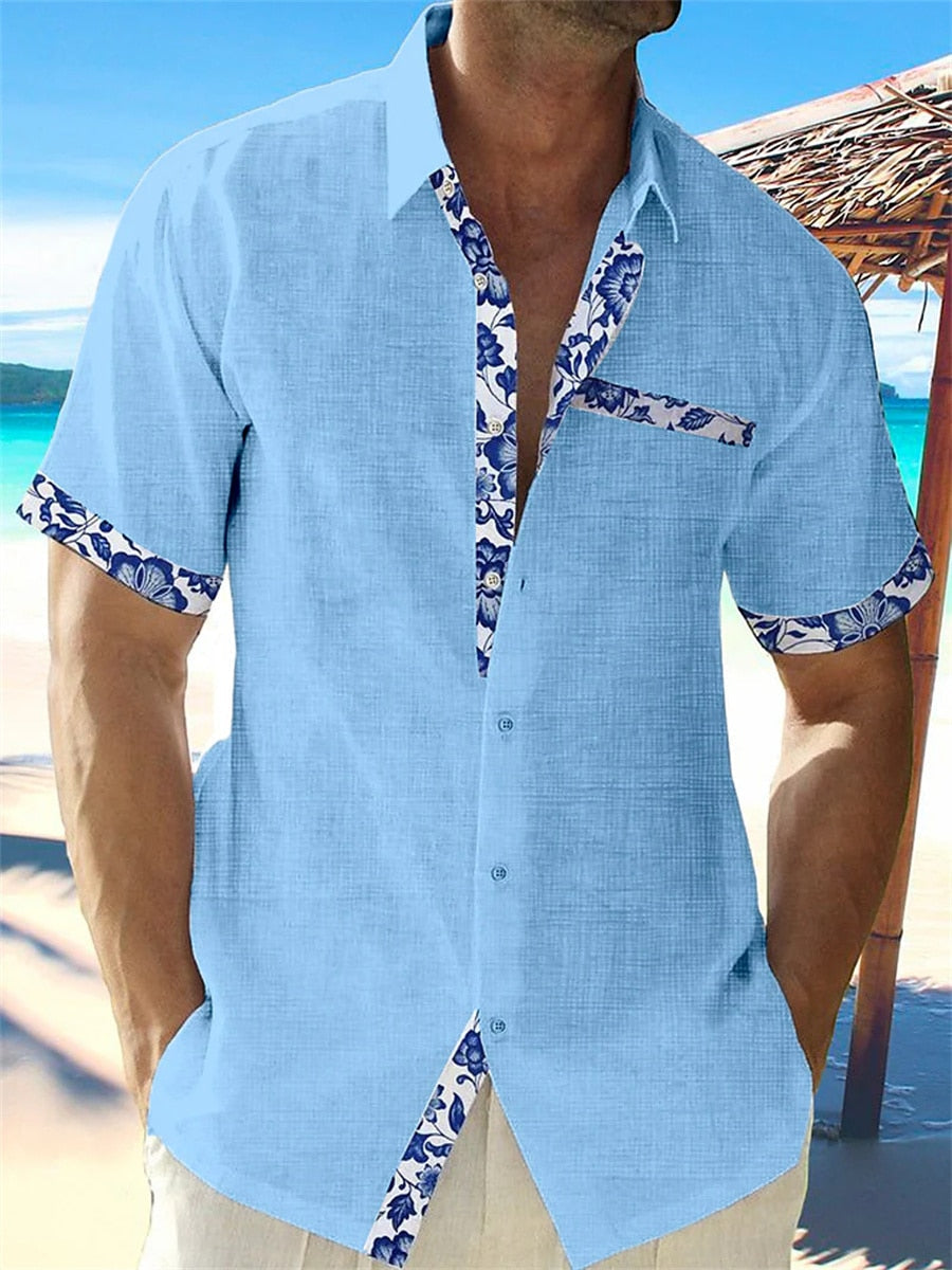 Men's Breathable Shirt – Stylish Summer Wear