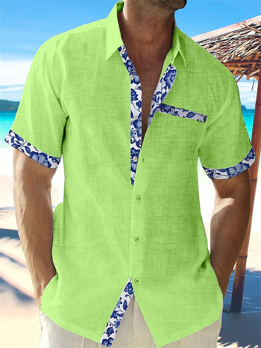 Men's Breathable Shirt – Stylish Summer Wear