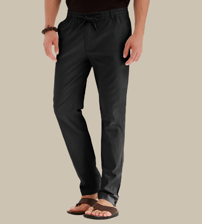 Men's Casual Elastic Waist Summer Pants