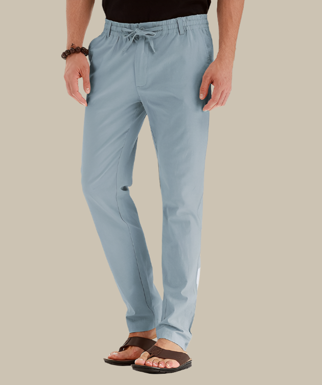Men's Casual Elastic Waist Summer Pants