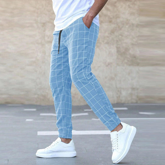 Men's Check Joggers