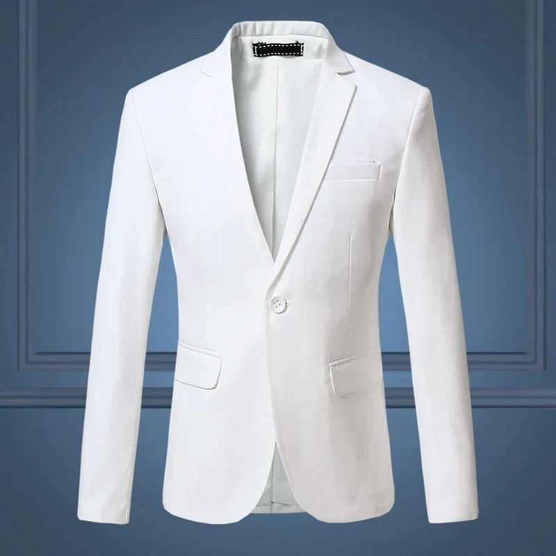 Men's Classic Blazer - Timeless Elegance for Any Autumn Occasion