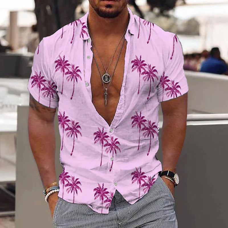 Men's Comfortable Short Sleeve Casual Shirt