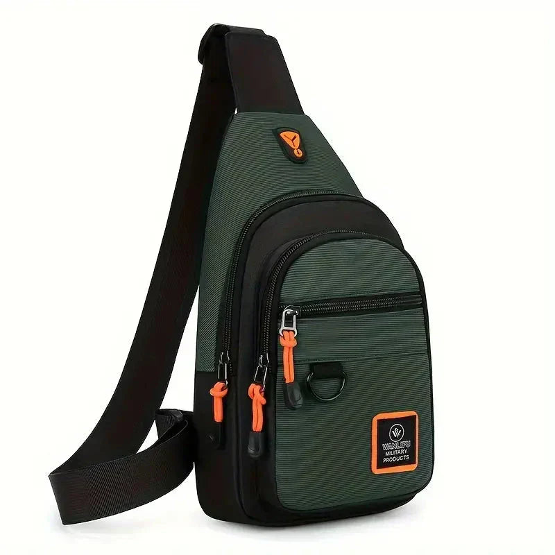 Men's Durable Waterproof Crossbody Shoulder Bag – Travel & Everyday Bag