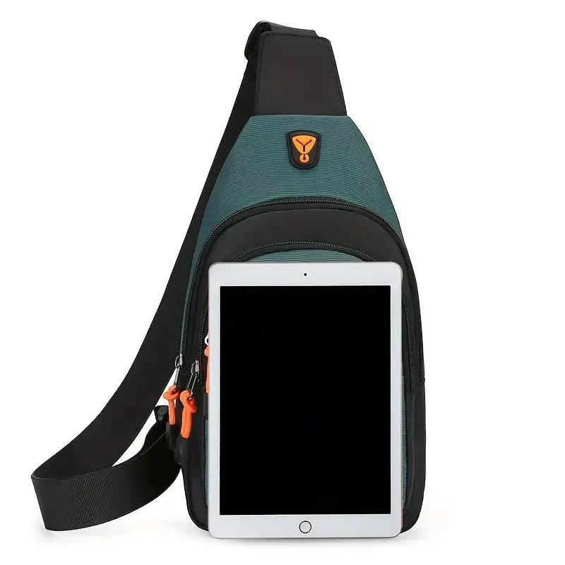 Men's Durable Waterproof Crossbody Shoulder Bag – Travel & Everyday Bag