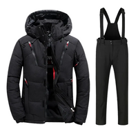 Men's Lined Two-Piece Ski Set