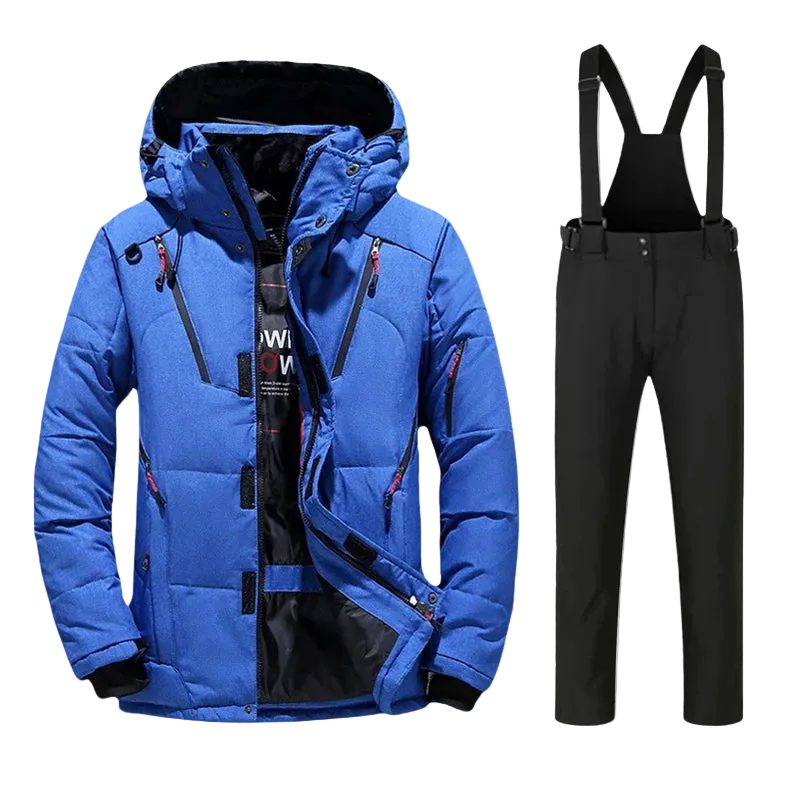 Men's Lined Two-Piece Ski Set