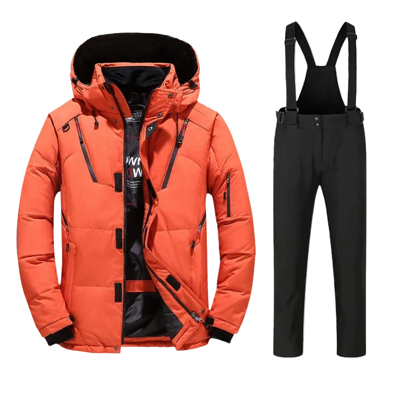 Men's Lined Two-Piece Ski Set