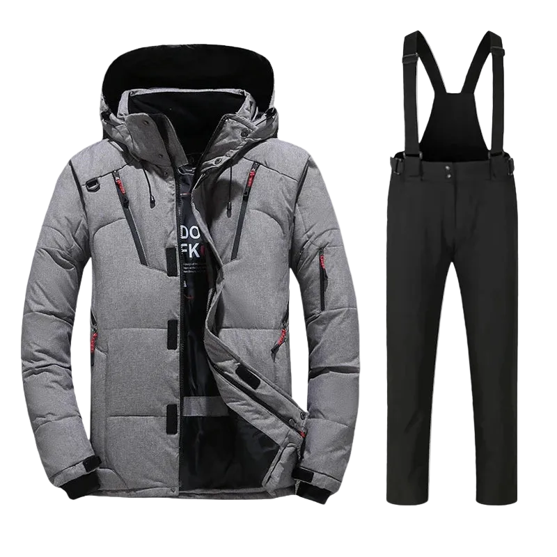Men's Lined Two-Piece Ski Set