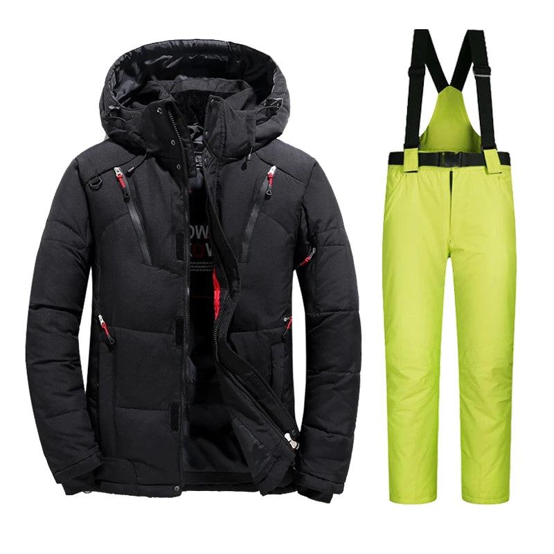 Men's Lined Two-Piece Ski Set