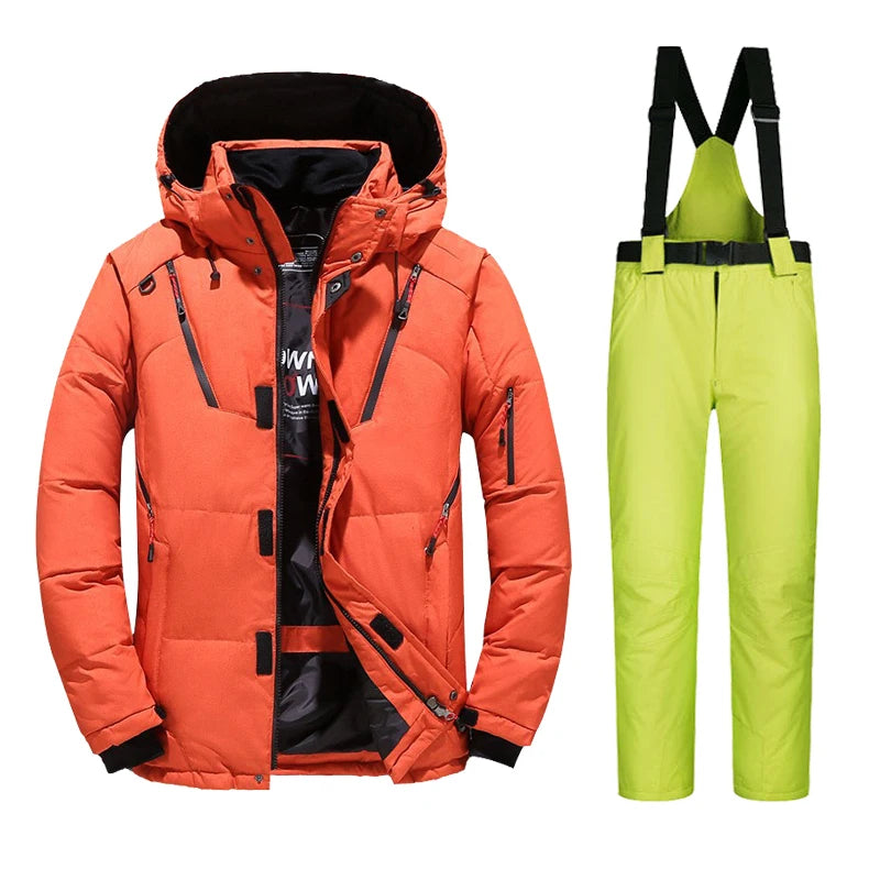Men's Lined Two-Piece Ski Set