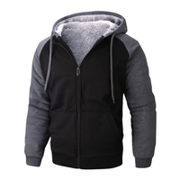 Men's Lined Zip-Up Hoodie