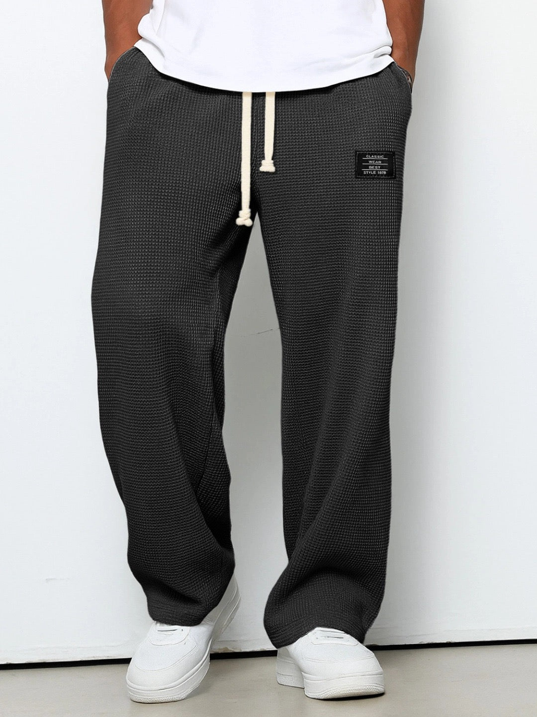 Men's Loose Fit Drawstring Pants