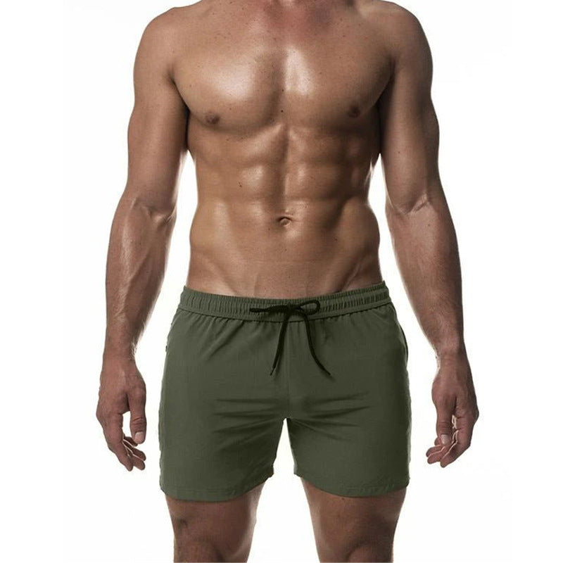 Men's Quick-Drying Athletic Swim Shorts – Comfortable & Sporty