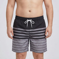 Men's Quick-Drying Printed Swim Trunks