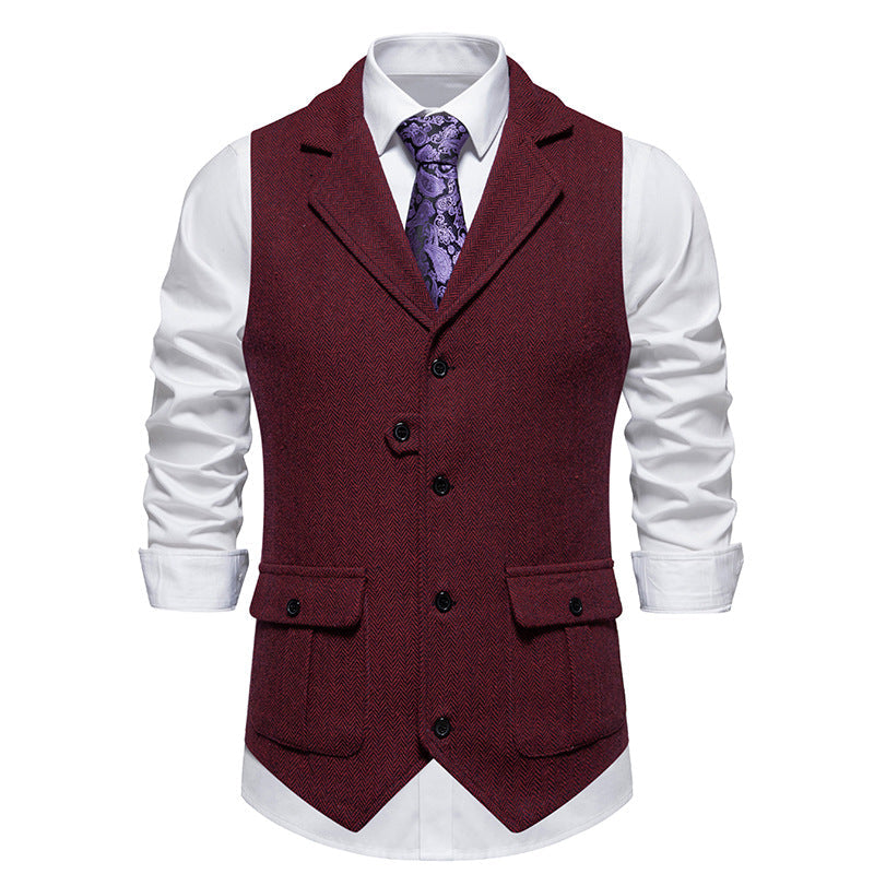 Men's Smart Casual Office Vest