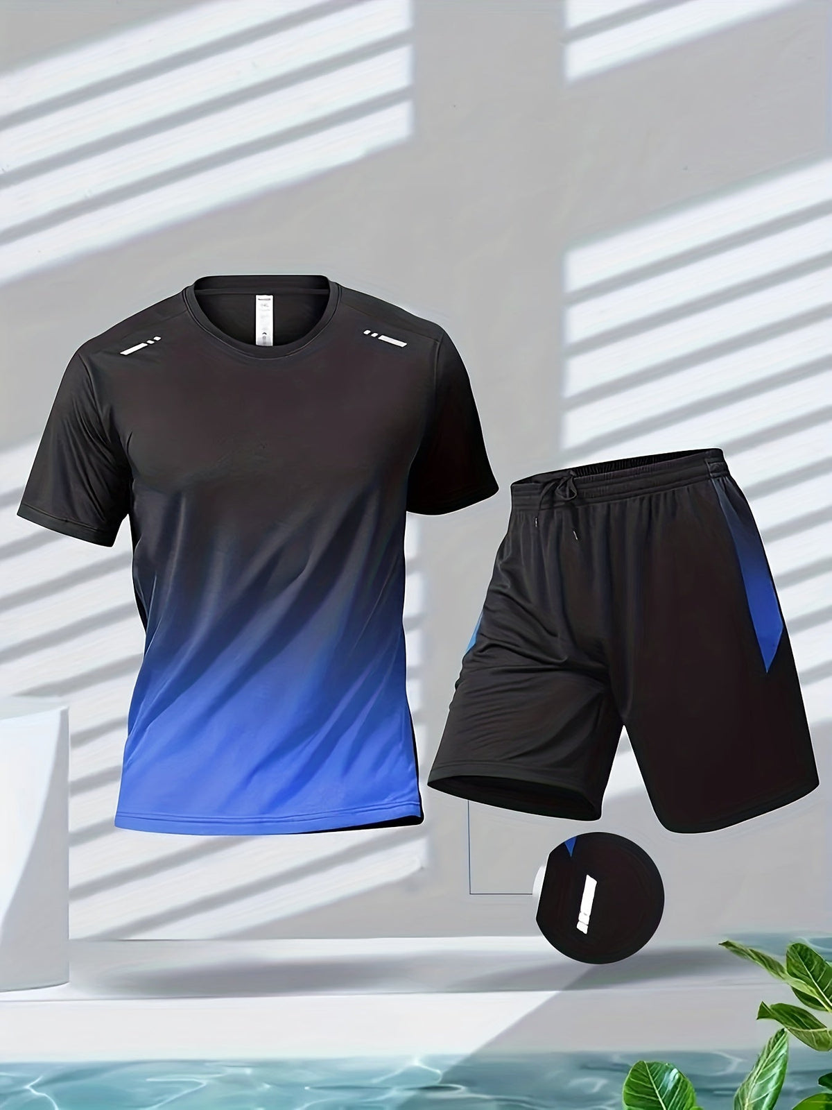 Men's Sports Set - Breathable PowerMove T-Shirt & Shorts