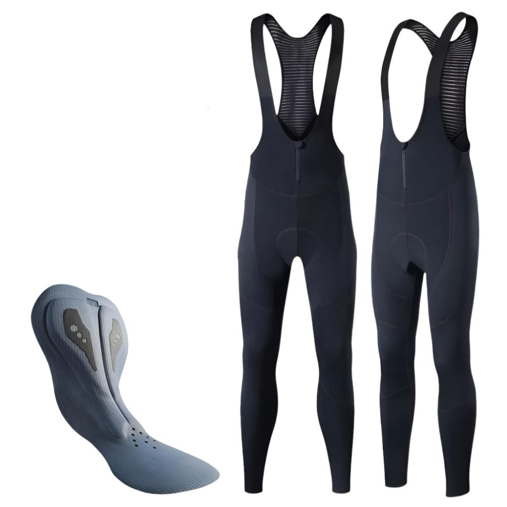 Men's Thermal Cycling Bib Tights with Seat Pad