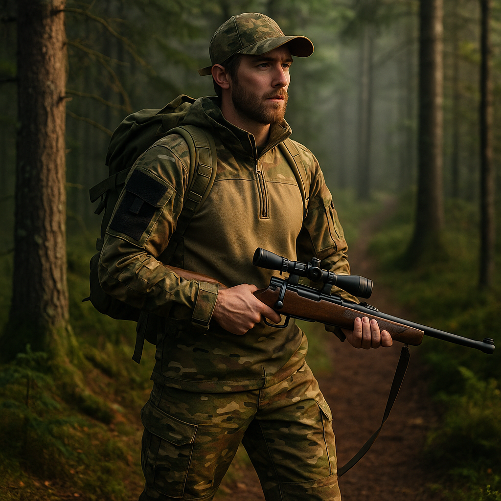 Men's Two-Piece Military Outfit
