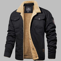 Men's Vintage-Style Bomber Jacket