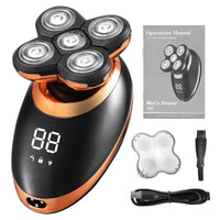Men's Waterproof 5-Head Electric Shaver