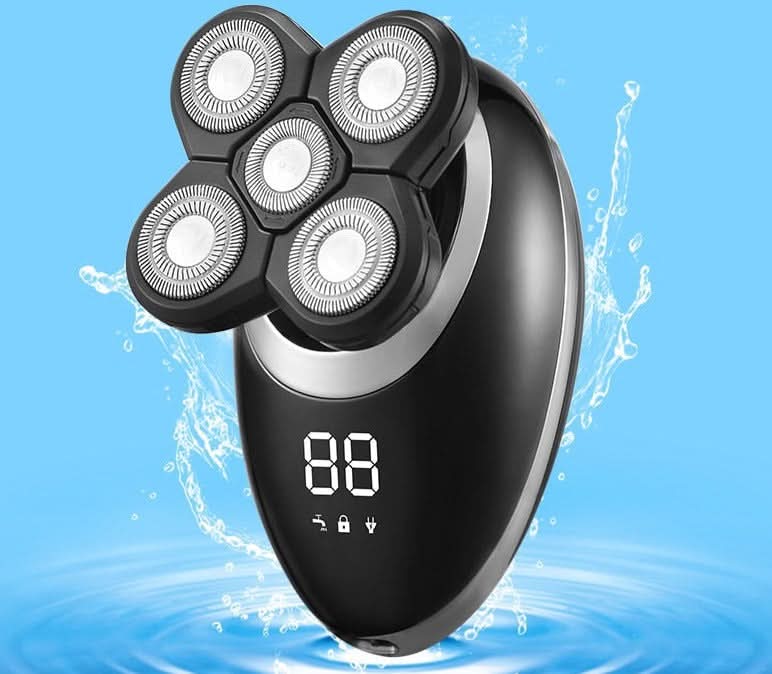 Men's Waterproof 5-Head Electric Shaver