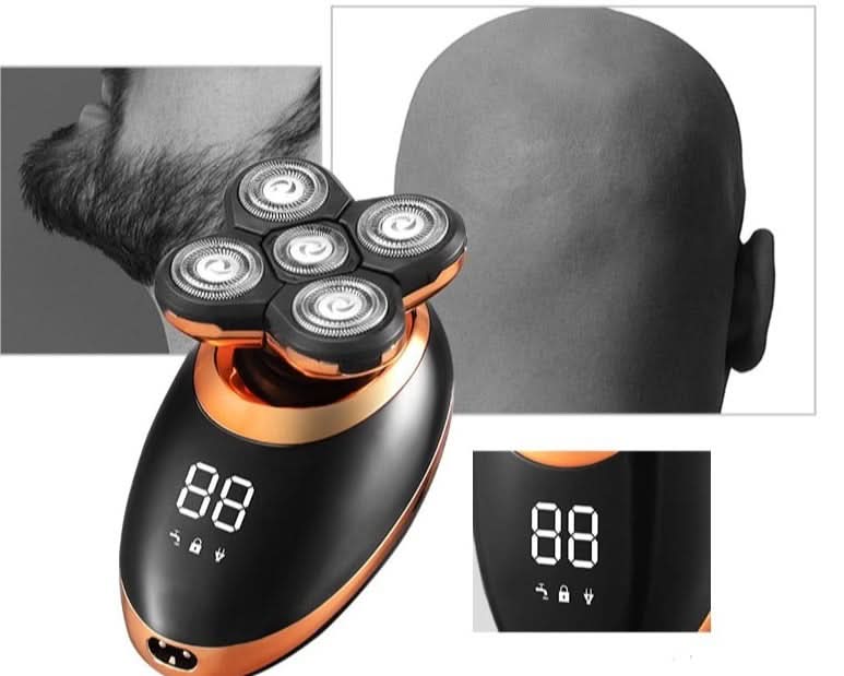 Men's Waterproof 5-Head Electric Shaver