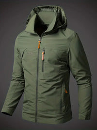 Men's Waterproof and Breathable Rain Jacket