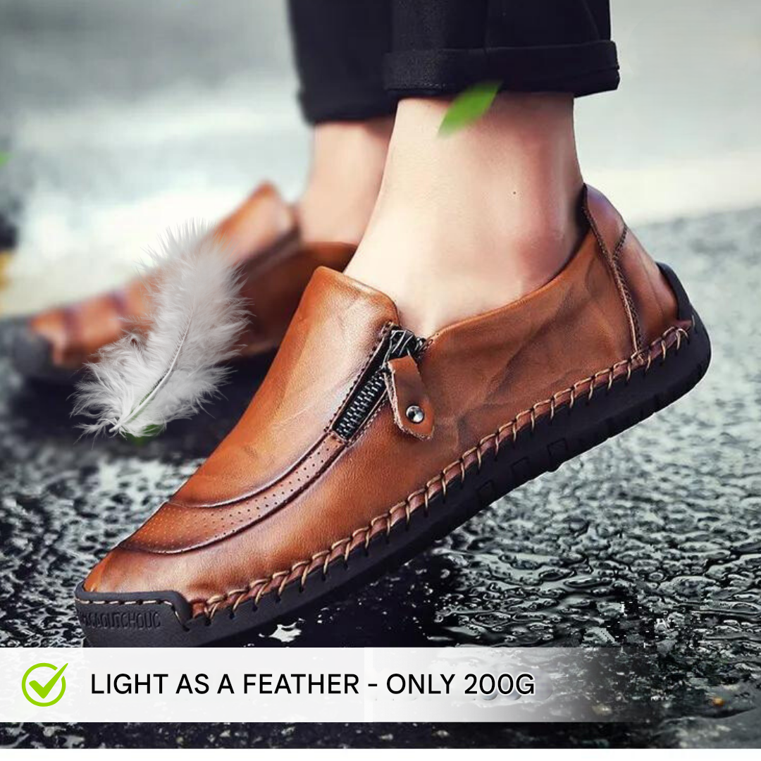Men's Zip-Up Shoes
