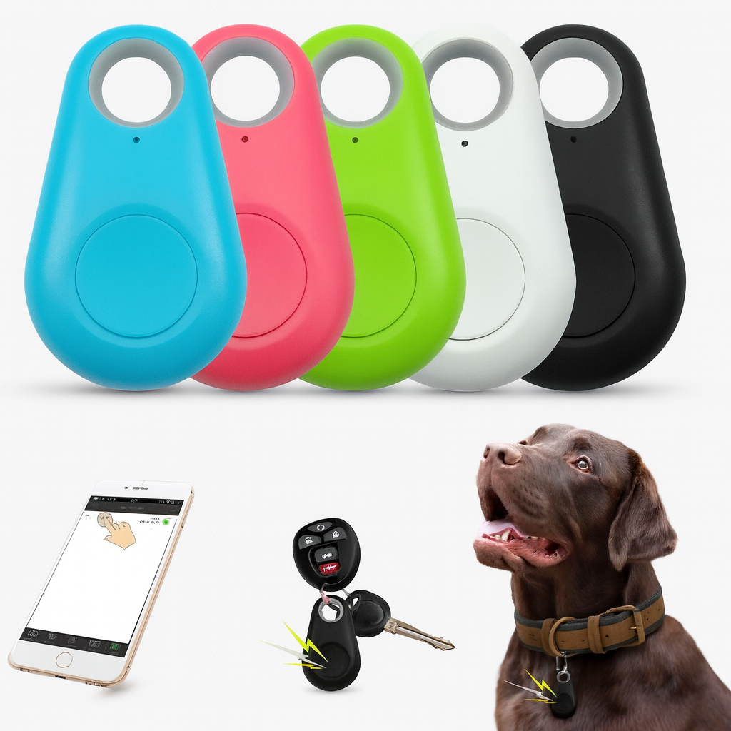 Mini GPS Dog Tracker - Waterproof Real-Time Tracking with Long Battery Life