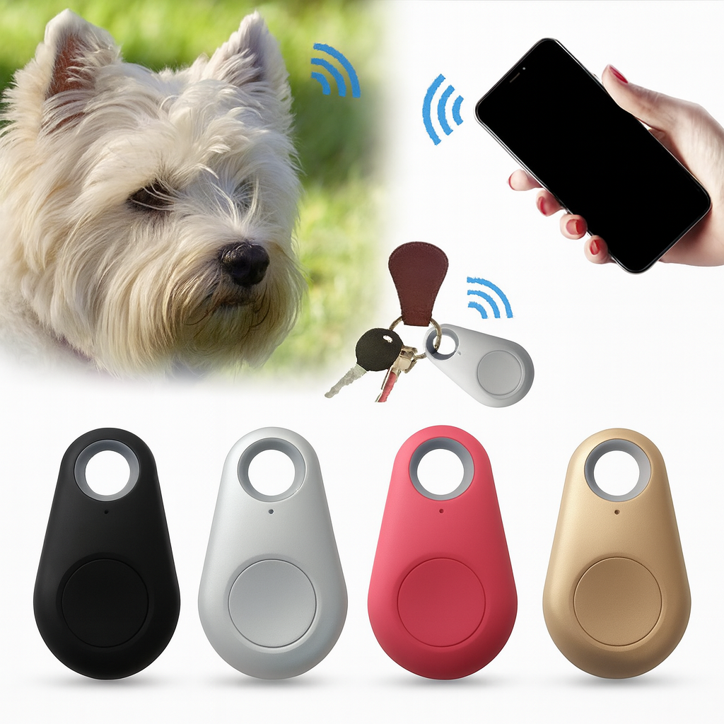 Mini GPS Dog Tracker - Waterproof Real-Time Tracking with Long Battery Life