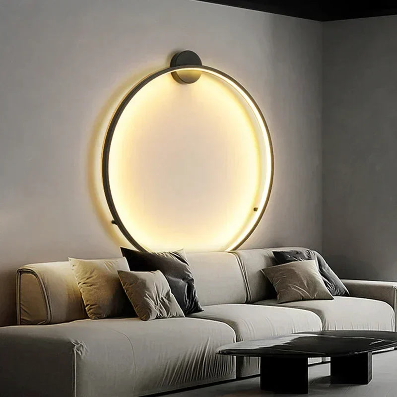 Minimalist Round Wall Lamp