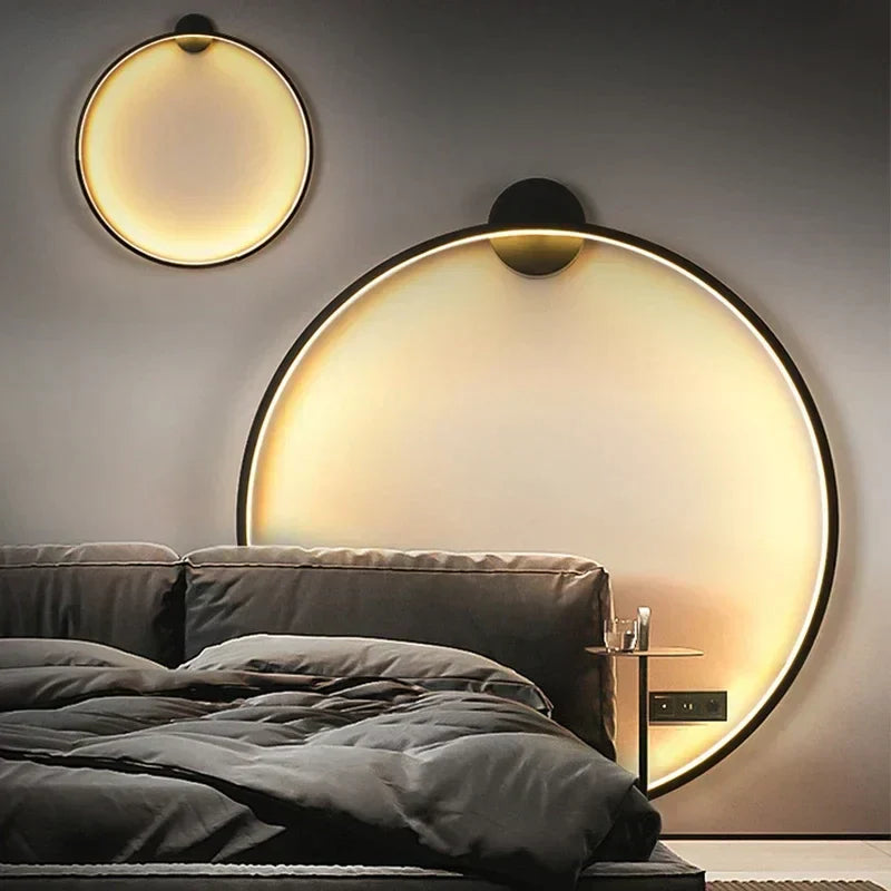 Minimalist Round Wall Lamp